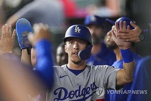 다저스 토미 현수 에드먼 [AP=연합뉴스]