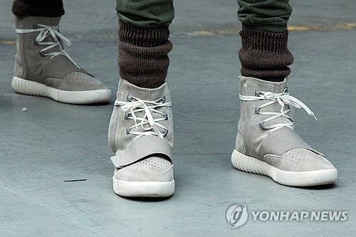 아디다스 이지 [로이터 연합뉴스 자료사진]
