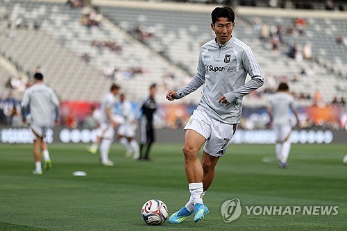 손흥민 도움 8호로 MLS 단독 1위…LAFC 극적 무승부 견인