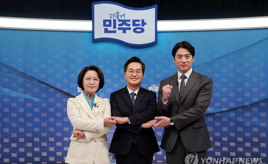 추미애, 민주당 경기지사 후보 확정…김동연·한준호 “결과 겸허히 수용”