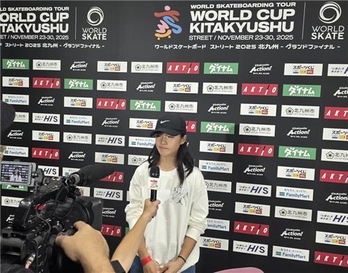 14세 신지율, 스케이트보드 월드컵 4위 쾌거…한국 역대 최고 성적