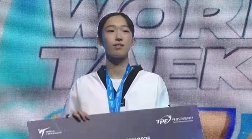 올림픽 챔피언 김유진, 무주 태권도원 그랑프리 챌린지 은메달