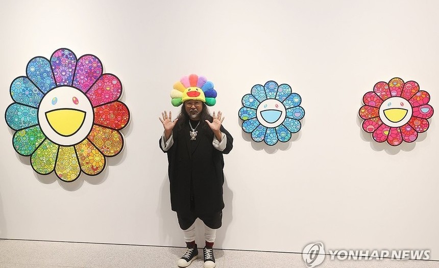 일본 팝아트 거장 무라카미 다카시, 서울 개인전 개최