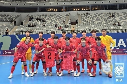 한국 풋살대표팀, AFC 아시안컵 조별리그 3전 전패로 탈락
