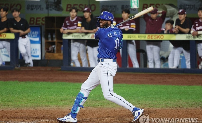 삼성 디아즈, KBO 한 시즌 최다 타점·외국인 최다 홈런 신기록