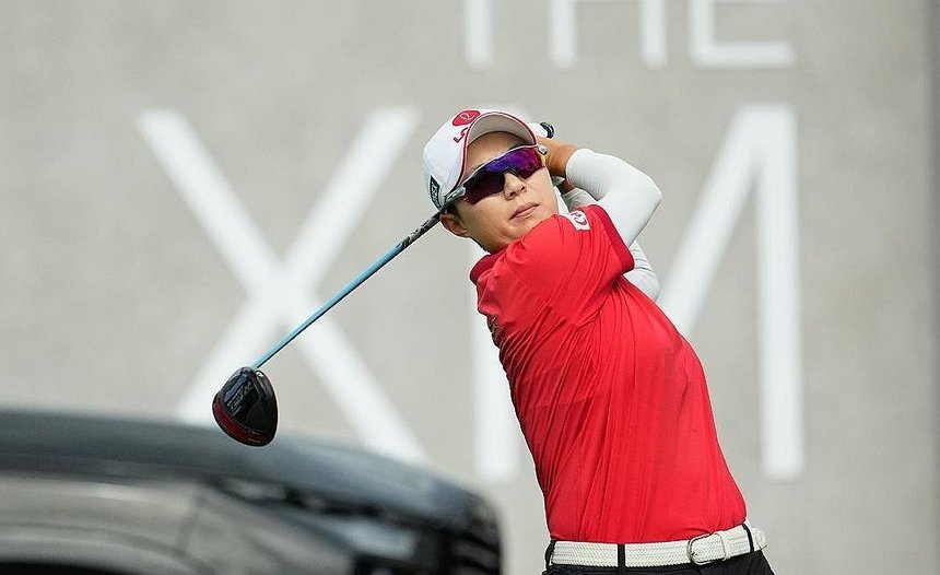 김효주, 또 한 끗 차? “이번엔 끝까지 간다”… BMW 챔피언십 1R 단독 2위