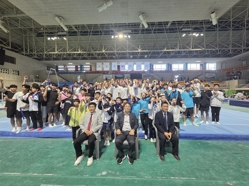 제천시청 김재호, 문체부장관기 체조대회 개인종합 1위