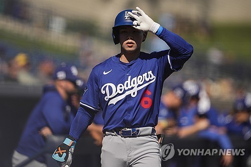 김혜성, 시범경기 침묵 계속…3경기 연속 무안타