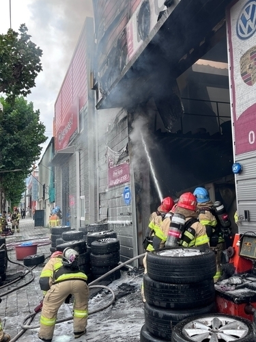대구 염색산단서 공장 화재…인명피해는 없어