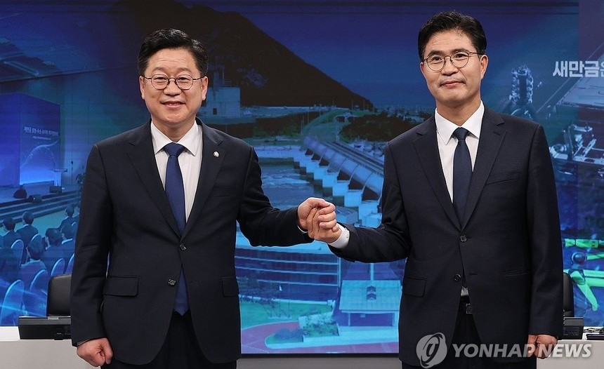 전북지사 경선 앞두고 격돌…안호영 “국책사업 유치” vs 이원택 “내발적 성장”